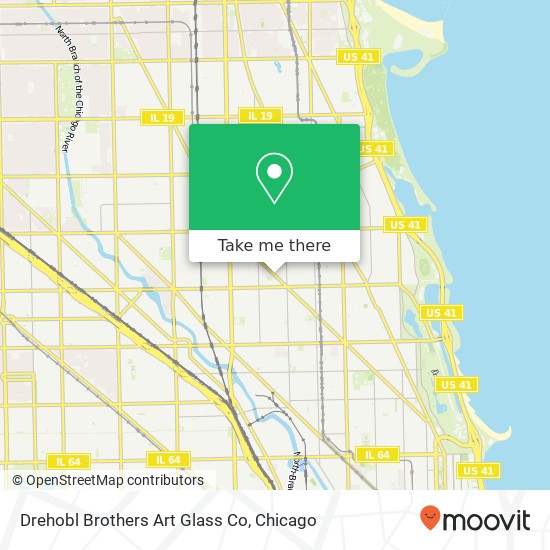 Drehobl Brothers Art Glass Co map