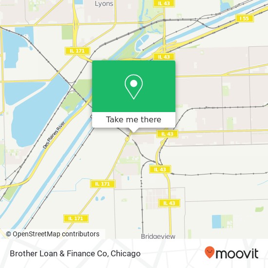 Brother Loan & Finance Co map