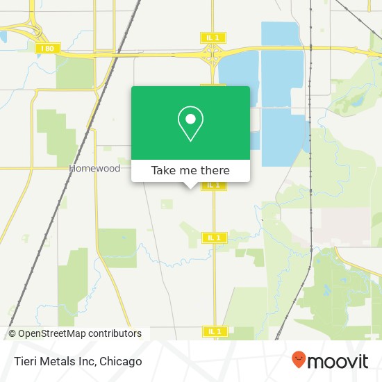 Tieri Metals Inc map