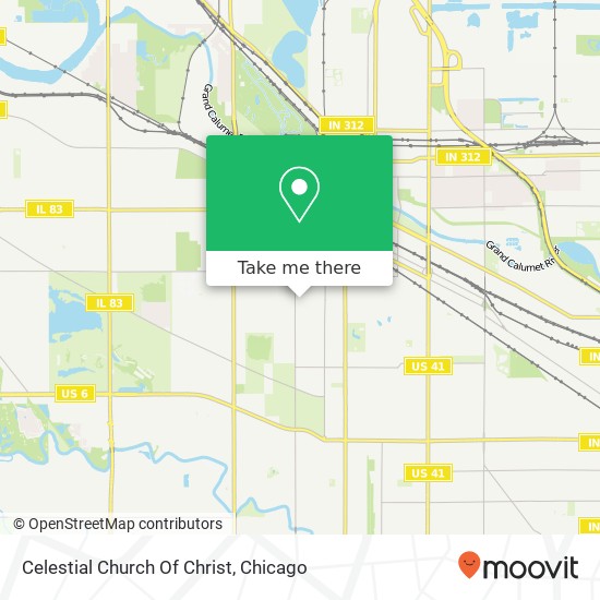 Celestial Church Of Christ map