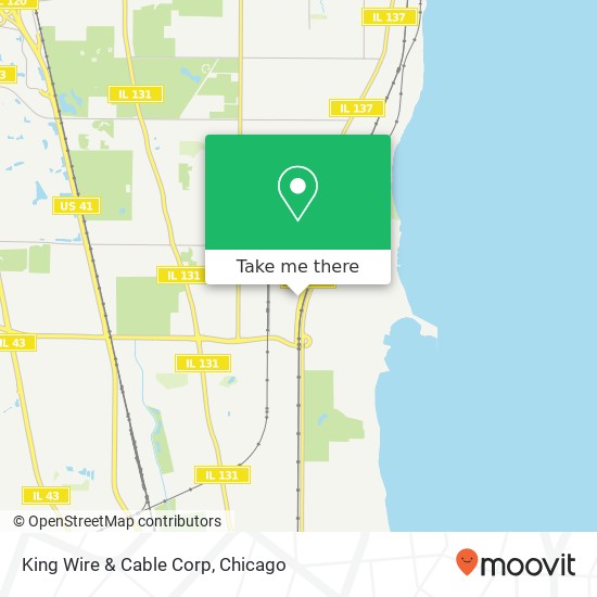King Wire & Cable Corp map