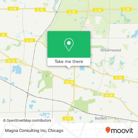 Mapa de Magna Consulting Inc