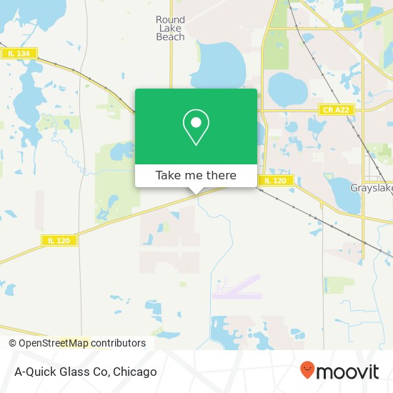 Mapa de A-Quick Glass Co