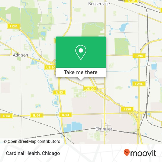 Cardinal Health map