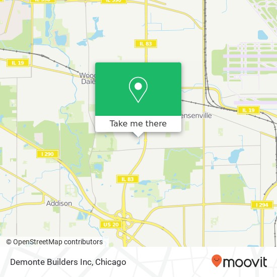 Mapa de Demonte Builders Inc