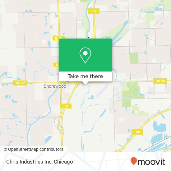 Chris Industries Inc map