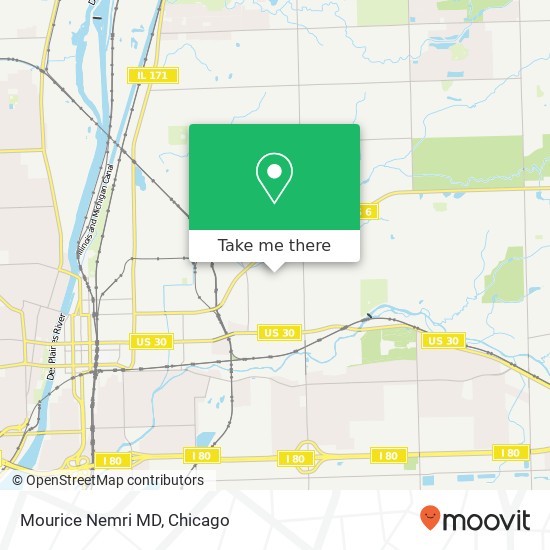 Mourice Nemri MD map