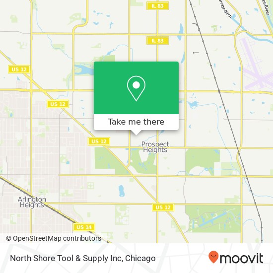 North Shore Tool & Supply Inc map