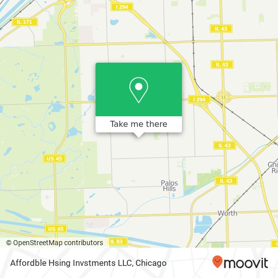 Mapa de Affordble Hsing Invstments LLC