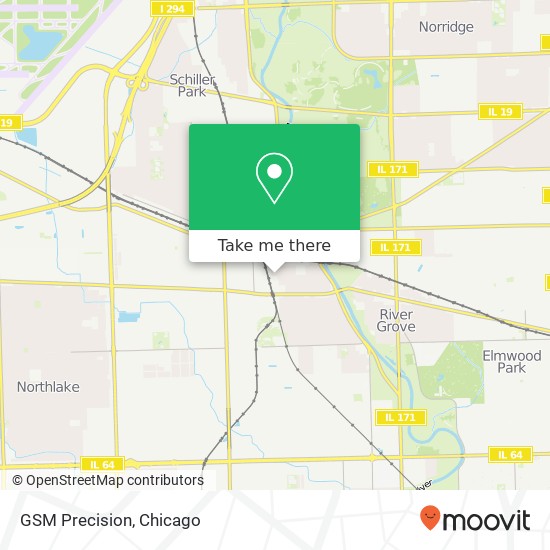 GSM Precision map