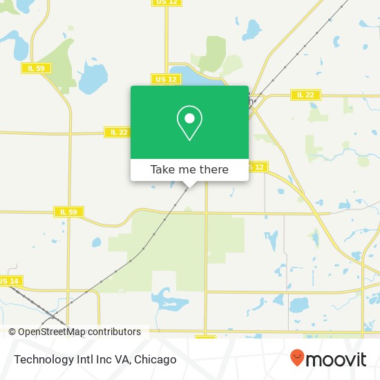 Mapa de Technology Intl Inc VA