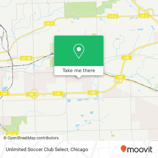 Unlimited Soccer Club Select map