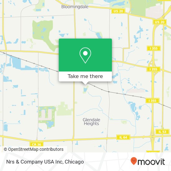 Nrs & Company USA Inc map