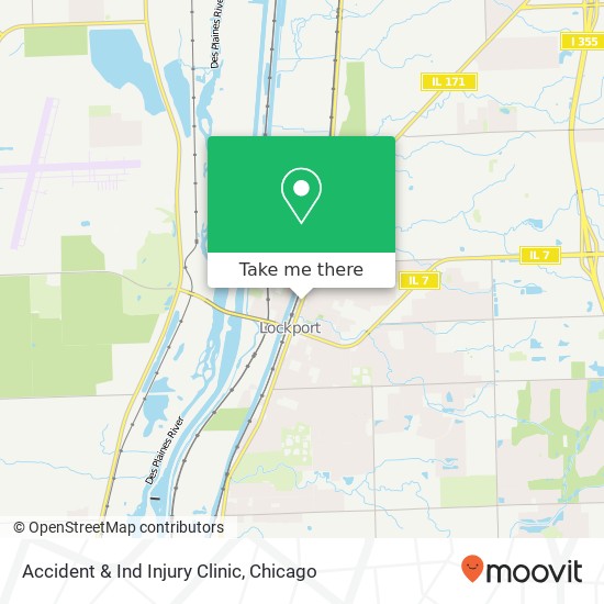 Mapa de Accident & Ind Injury Clinic