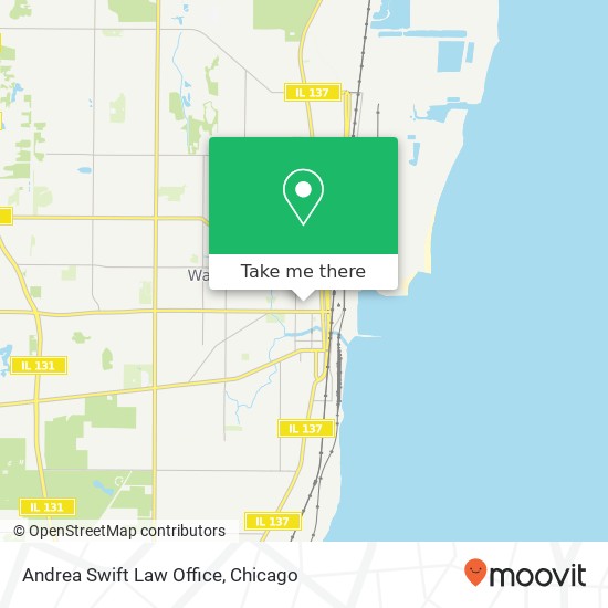 Andrea Swift Law Office map