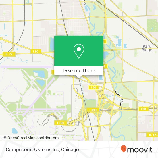 Mapa de Compucom Systems Inc