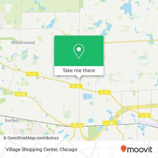 Village Shopping Center map