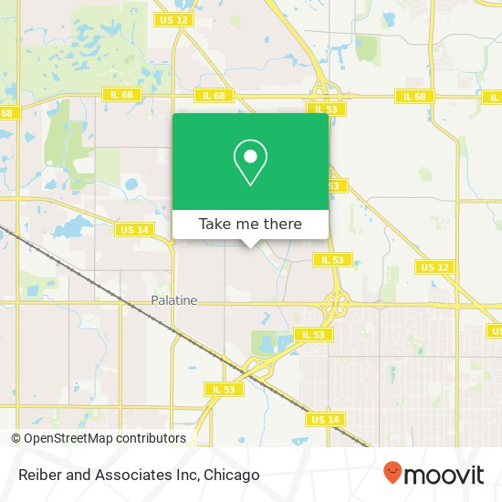 Mapa de Reiber and Associates Inc
