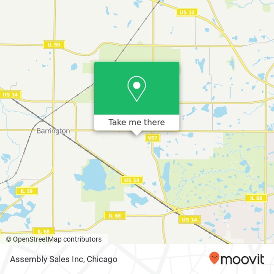 Assembly Sales Inc map