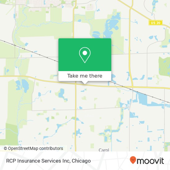 RCP Insurance Services Inc map