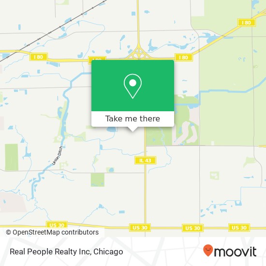 Real People Realty Inc map