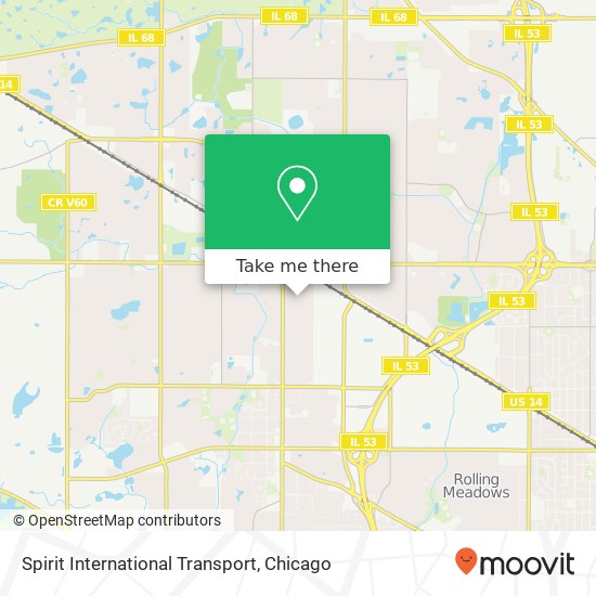 Mapa de Spirit International Transport