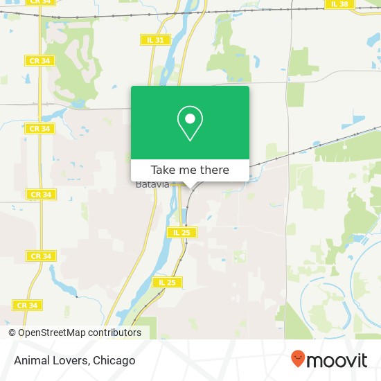 Animal Lovers map