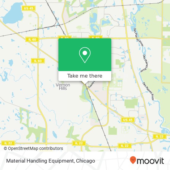 Material Handling Equipment map