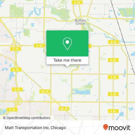 Mapa de Matt Transportation Inc