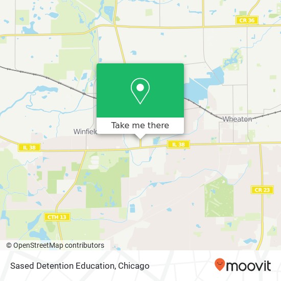 Sased Detention Education map