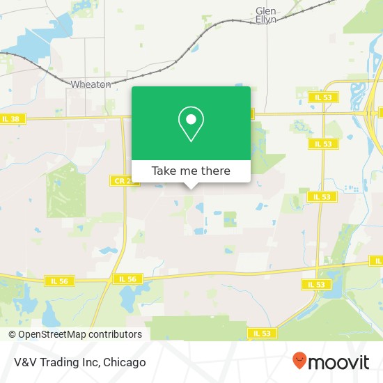Mapa de V&V Trading Inc
