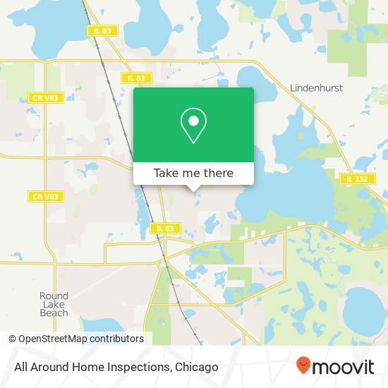 All Around Home Inspections map