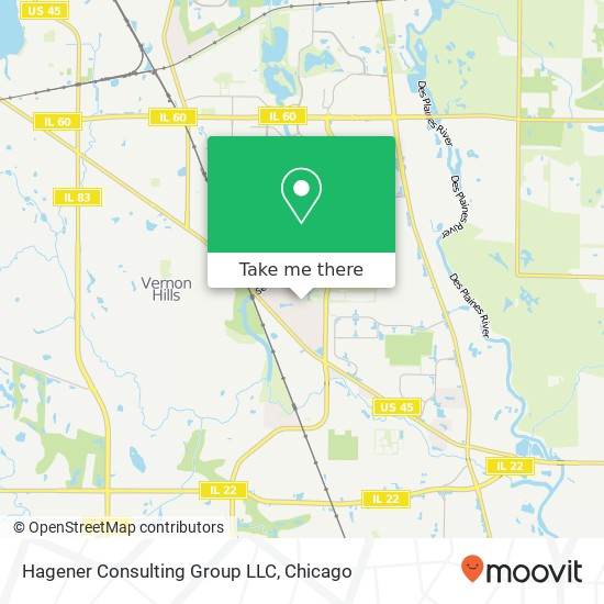 Mapa de Hagener Consulting Group LLC