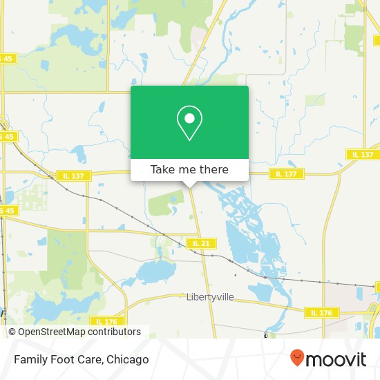 Family Foot Care map