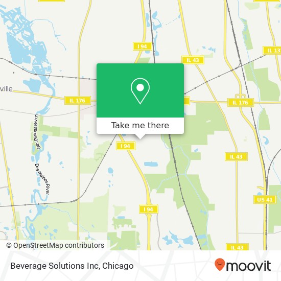 Mapa de Beverage Solutions Inc