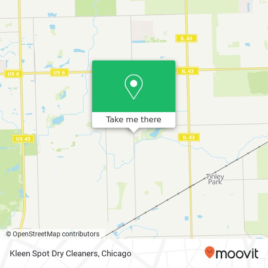 Mapa de Kleen Spot Dry Cleaners