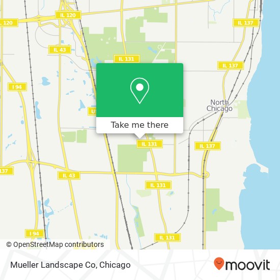 Mueller Landscape Co map