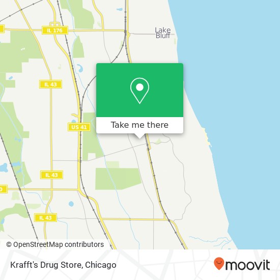 Mapa de Krafft's Drug Store