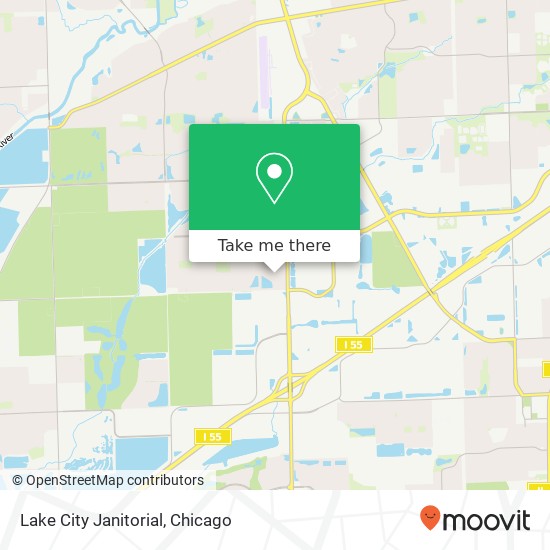 Lake City Janitorial map