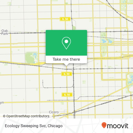 Ecology Sweeping Svc map