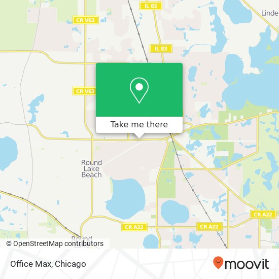 Office Max map