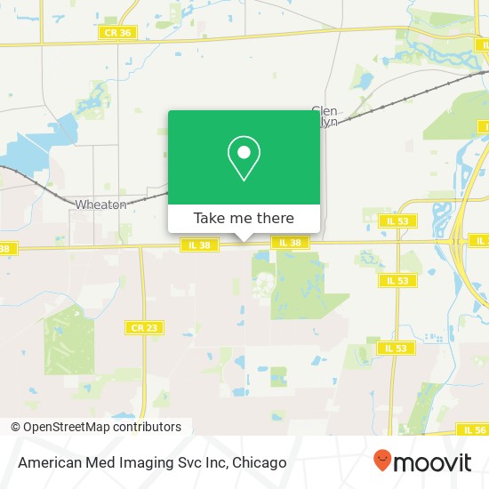 American Med Imaging Svc Inc map