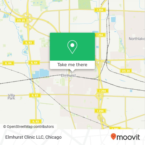 Mapa de Elmhurst Clinic LLC