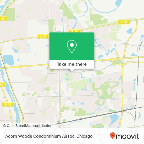 Mapa de Acorn Woods Condominium Assoc