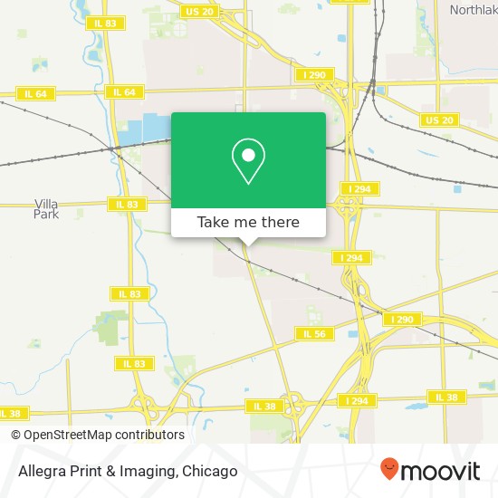 Allegra Print & Imaging map