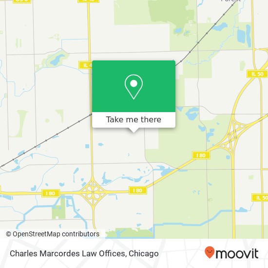 Charles Marcordes Law Offices map