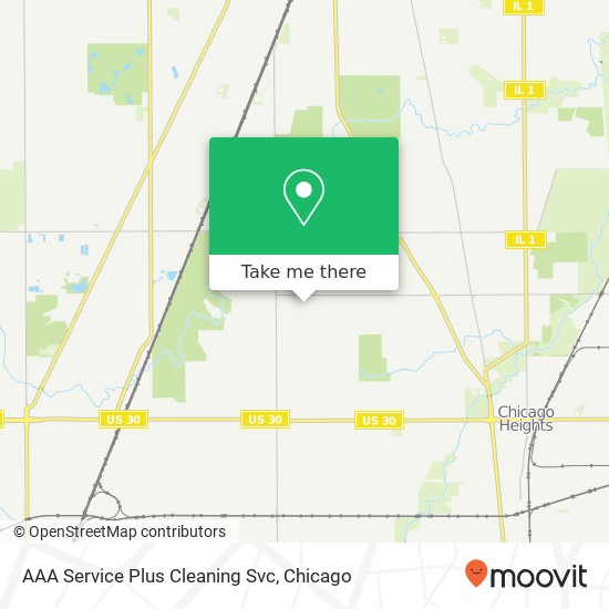 AAA Service Plus Cleaning Svc map
