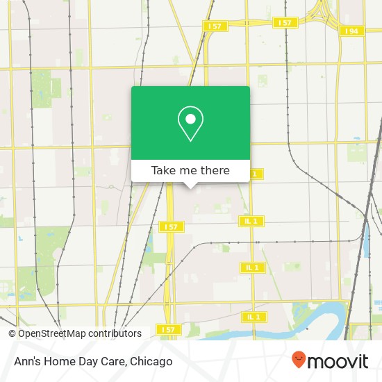 Ann's Home Day Care map