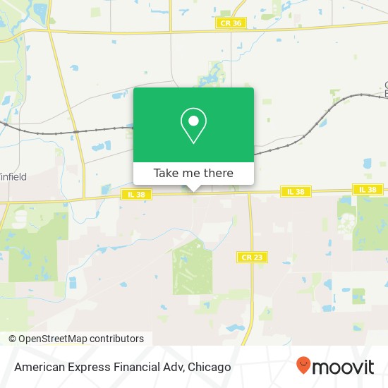 American Express Financial Adv map