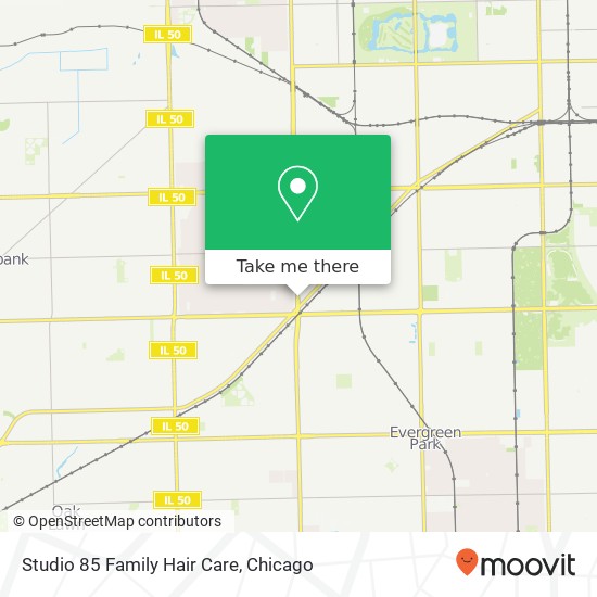 Studio 85 Family Hair Care map